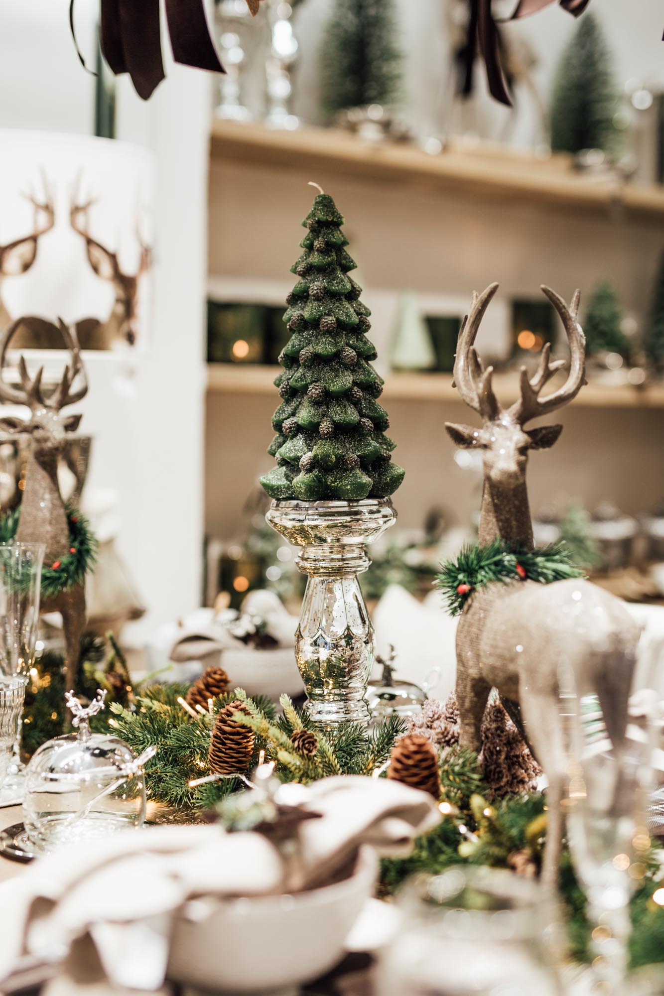 Tischdekoration für Weihnachten - Feinerlei Concept Store Salzburg