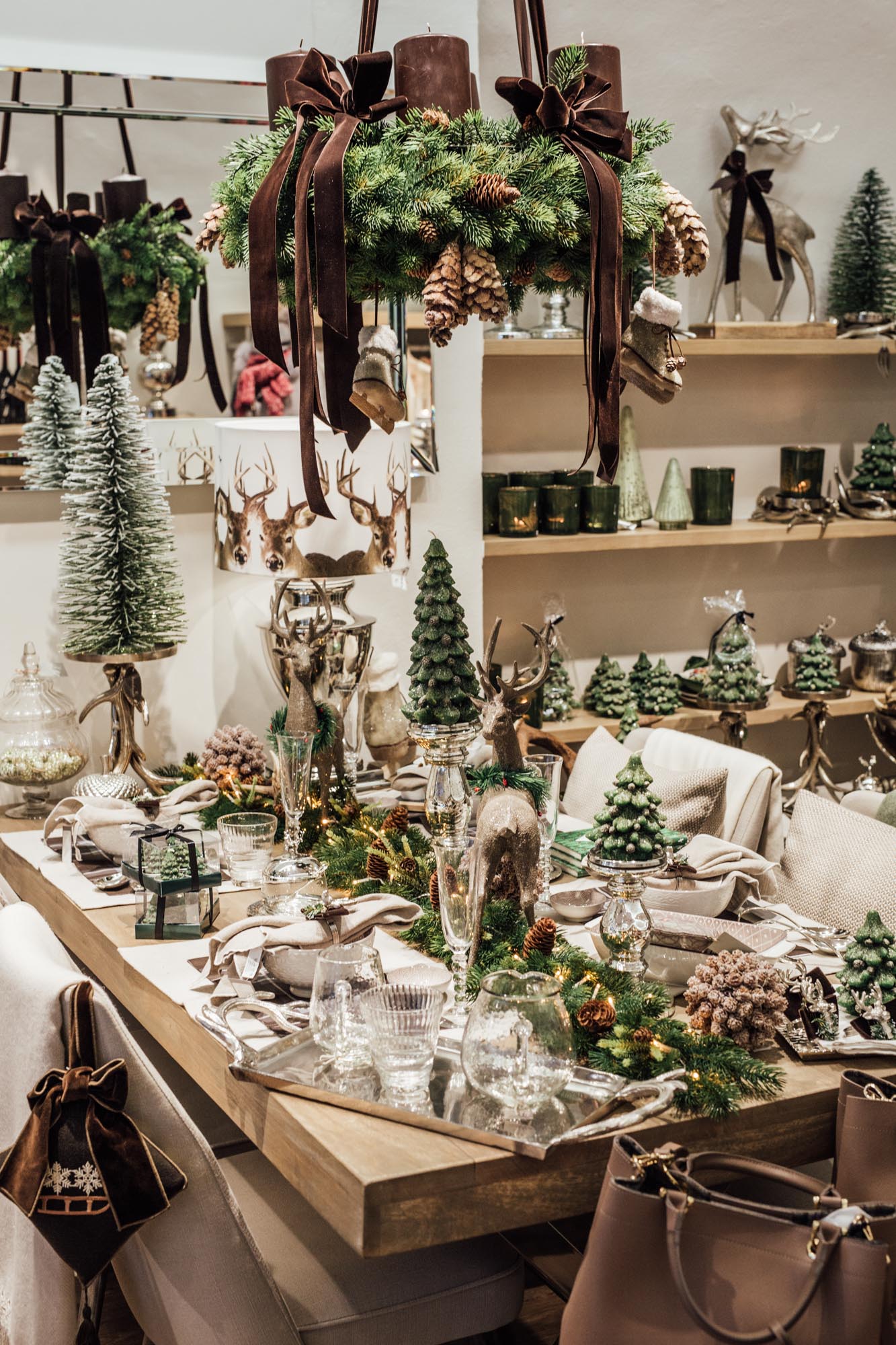 Tischdekoration für Weihnachten - Feinerlei Concept Store Salzburg