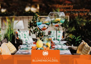 Einladung: Sommerausstellung im Blumenschlössl Salzburg